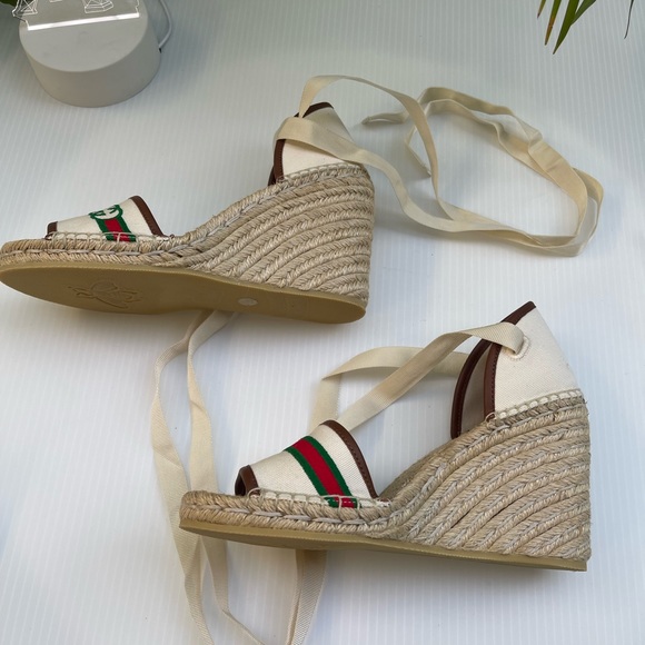 Gucci Espadrilles Sandals NEW - Picture 11 of 12